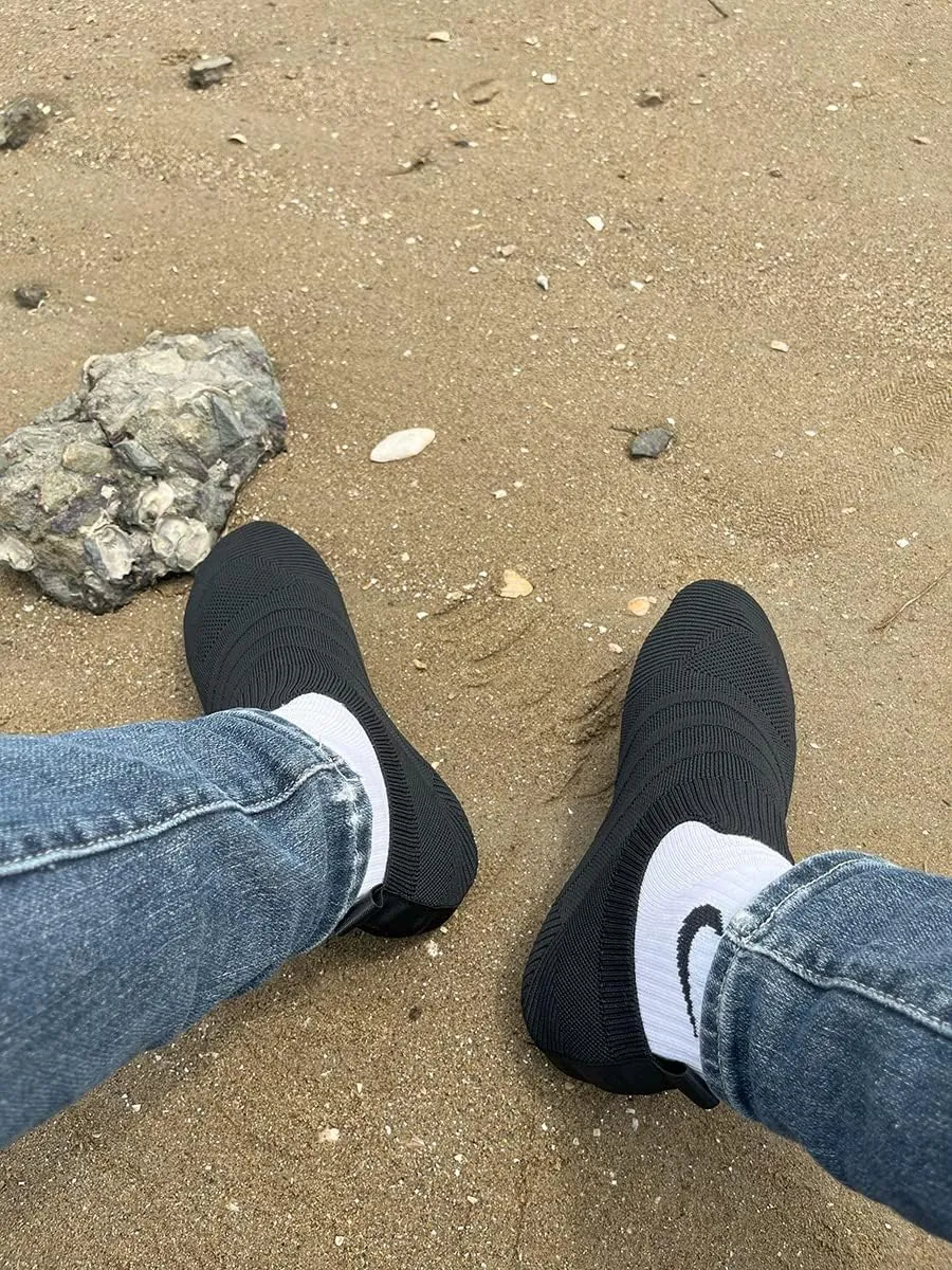 Adult Indoor House Slippers Socks Lightweight Non Slip Grip House Home Shoes for Women Men