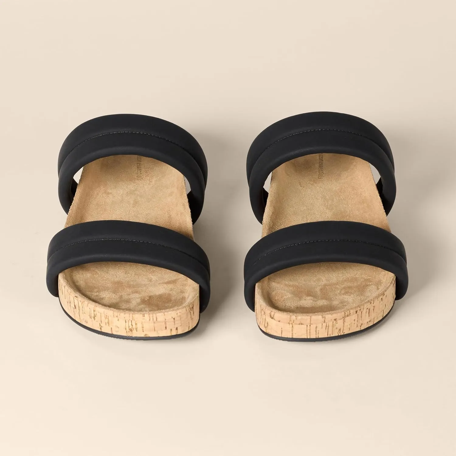 Amazon Essentials Women's Slide Cork Sandals