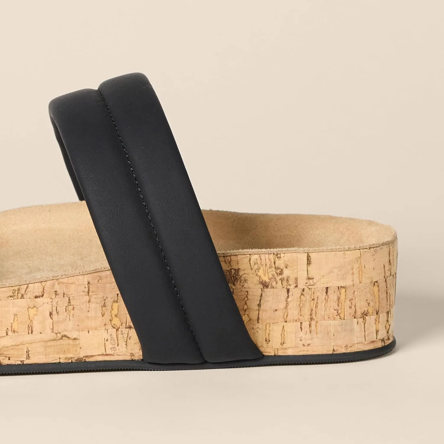 Amazon Essentials Women's Slide Cork Sandals