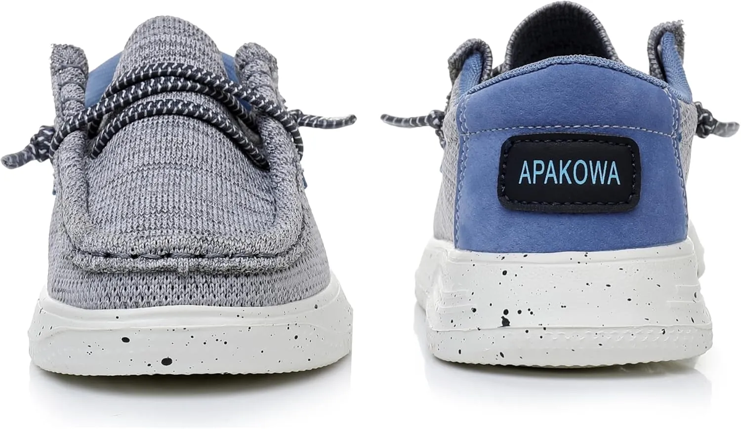 Apakowa Boys Loafers Slip On Shoes Girls Casual Boat Shoes (Toddler/Little Kid/Big Kid)