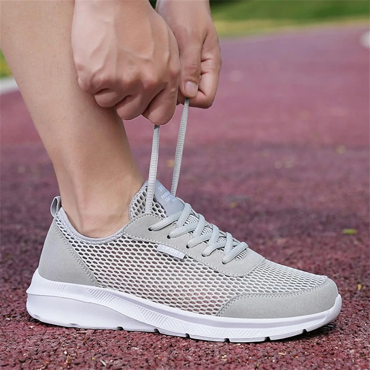 Arch Support Fitness Sneaker for Men Comfortable Breathable Lightweight Tennis Shoe Wide Walking Shoes for Men
