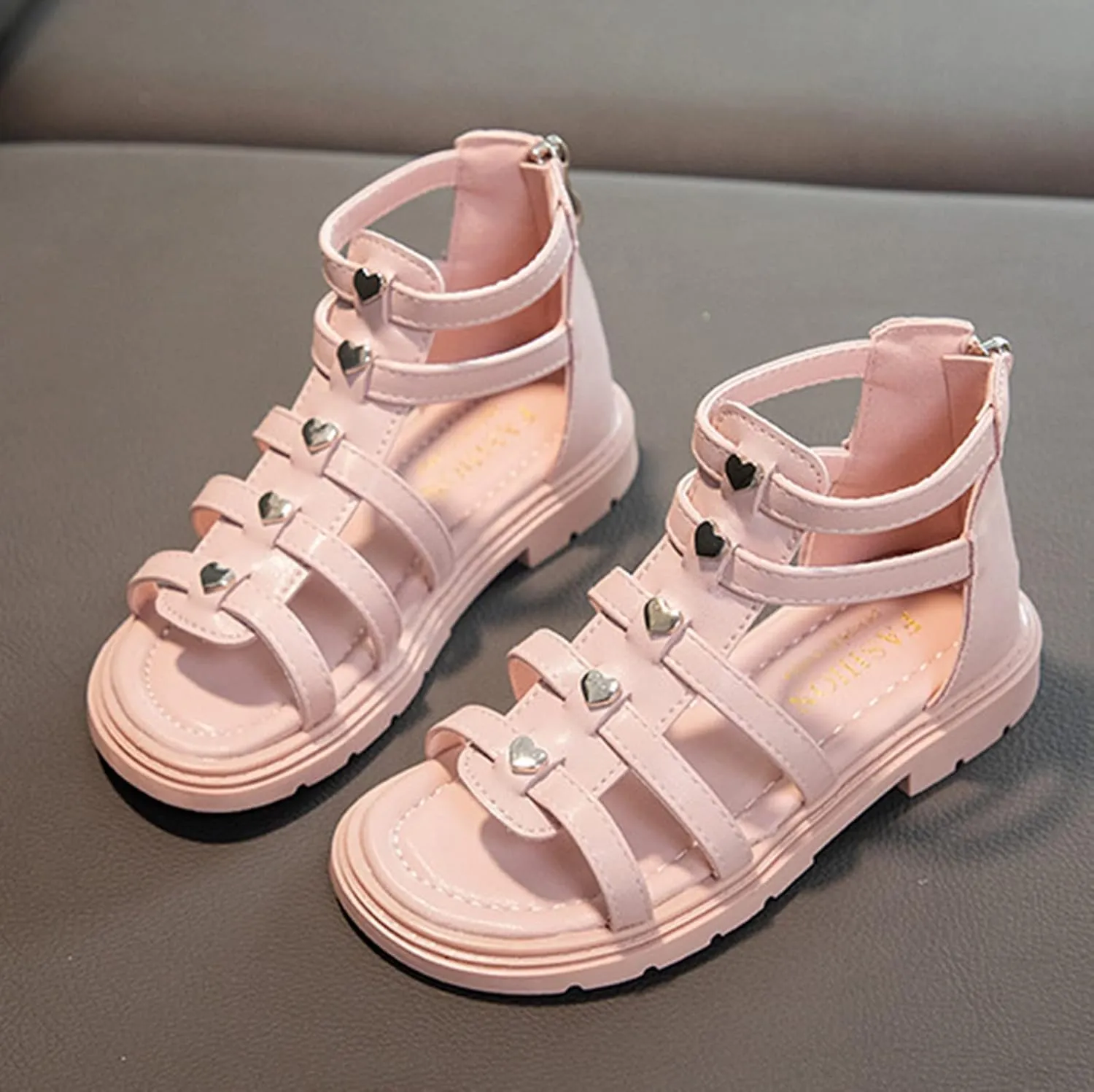Baby First Walking Shoes Children Sandals Fashion Flat Princess Top Sandals Fashion Roman Sandals Girl Shoes