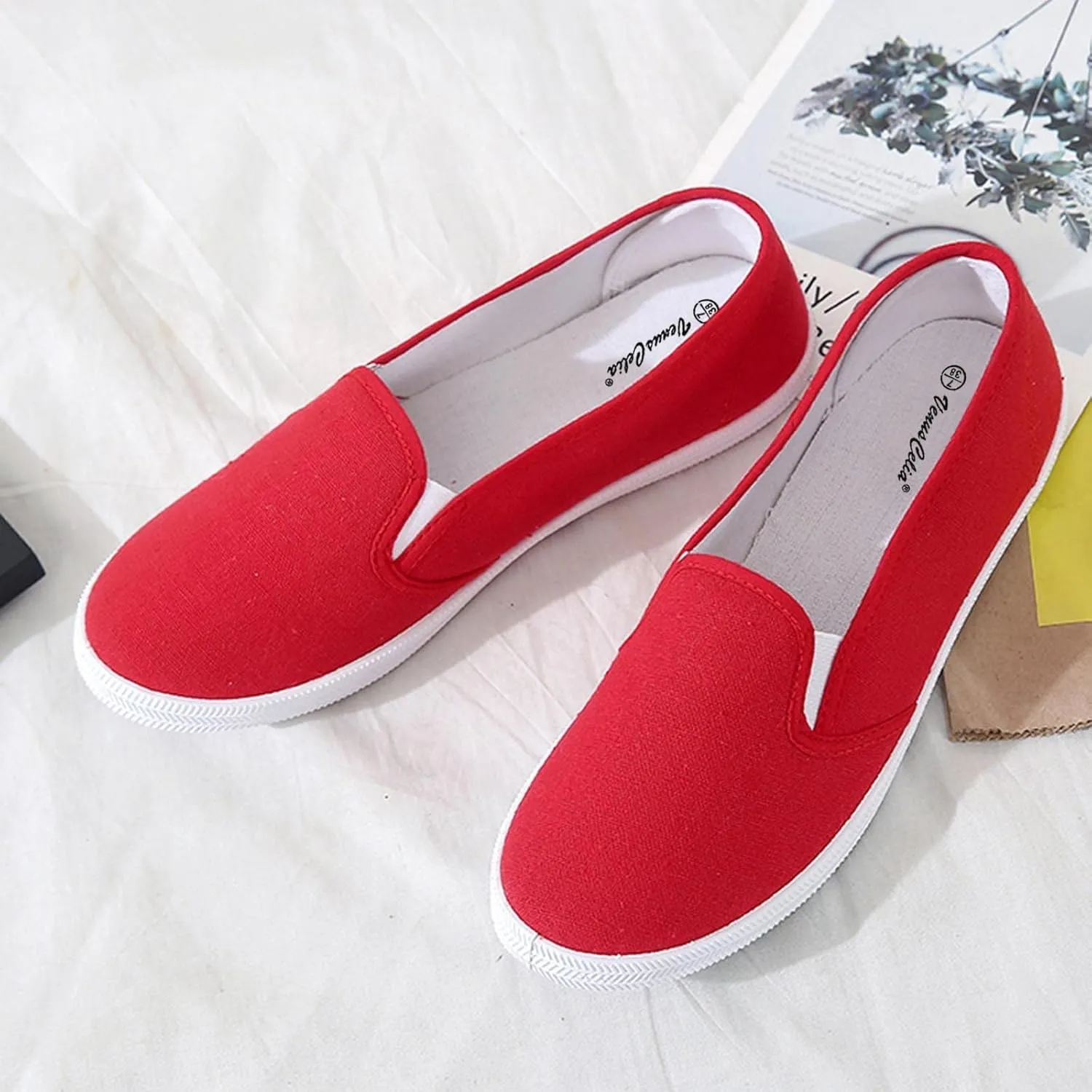 Barefoot Shoes Women Slip on Loafers for Women 2024 Comfortable Dressy Slip onLightweight Breathable Christmas Tennis Shoes for Men Running Shoes for Women