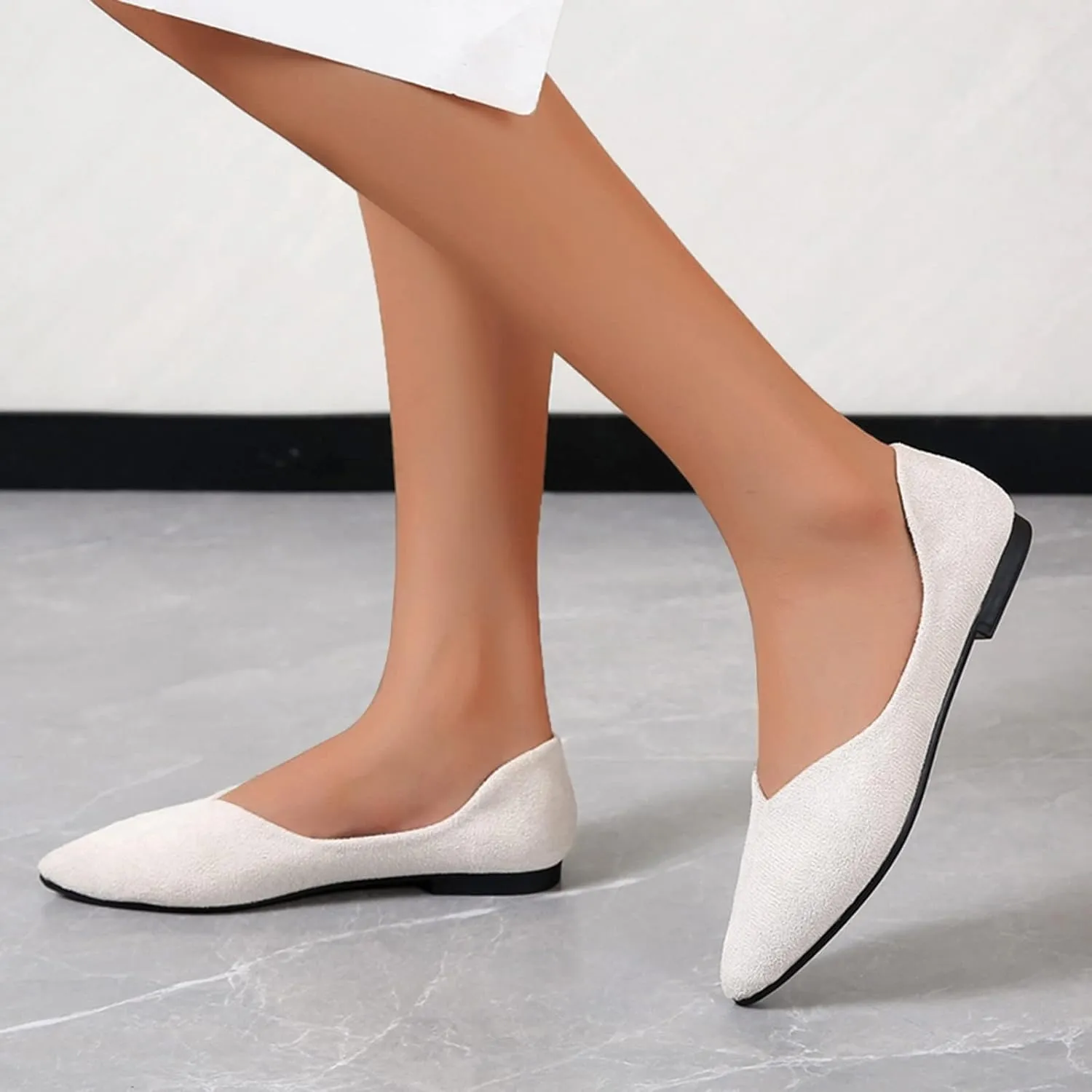 Barefoot Shoes Women Slip on Platform Loafers for Women Wide Comfortable Dressy Slip onFashion Round Toe Womens Christmas Shoes Men's Running Shoes