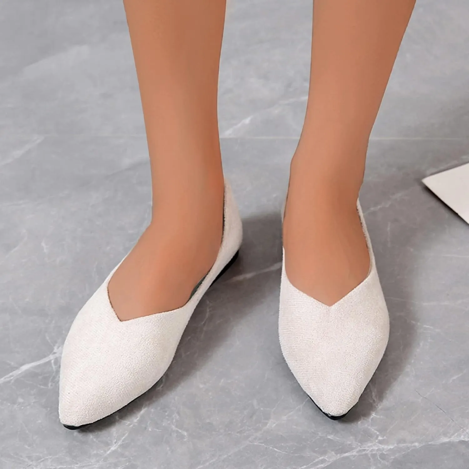 Barefoot Shoes Women Slip on Platform Loafers for Women Wide Comfortable Dressy Slip onFashion Round Toe Womens Christmas Shoes Men's Running Shoes