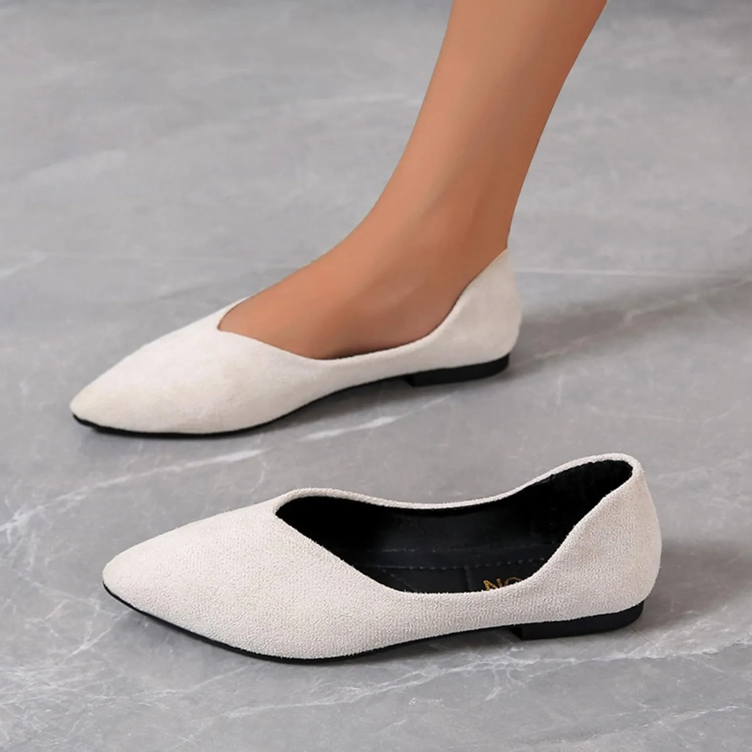 Barefoot Shoes Women Slip on Platform Loafers for Women Wide Comfortable Dressy Slip onFashion Round Toe Womens Christmas Shoes Men's Running Shoes