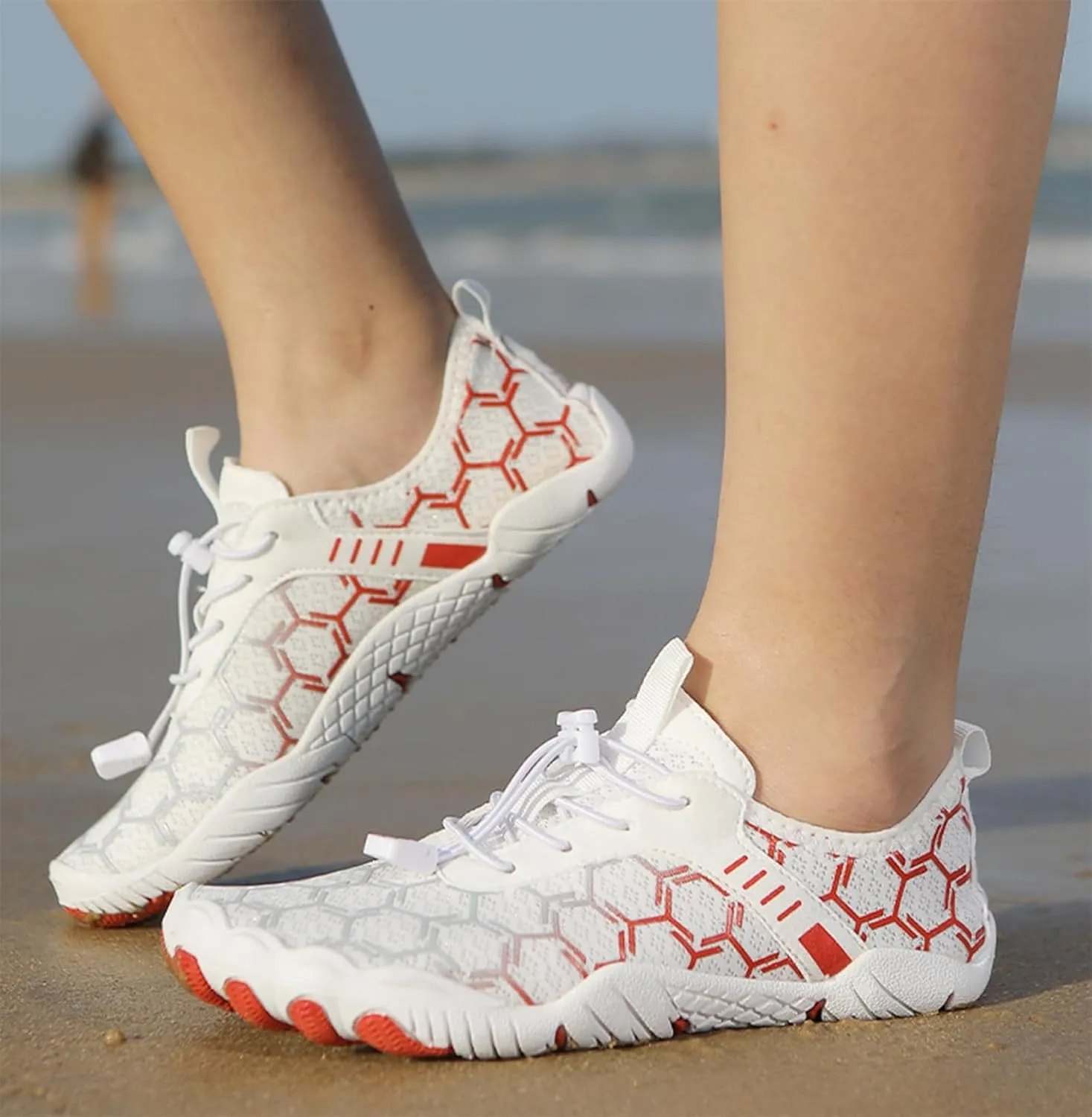 Barefoot Shoes Women Wide Toe Breathable Shoes Non-Slip Healthy Sport Shoe Waterproof Beach Swim Sneaker Quick Dry Sneakers