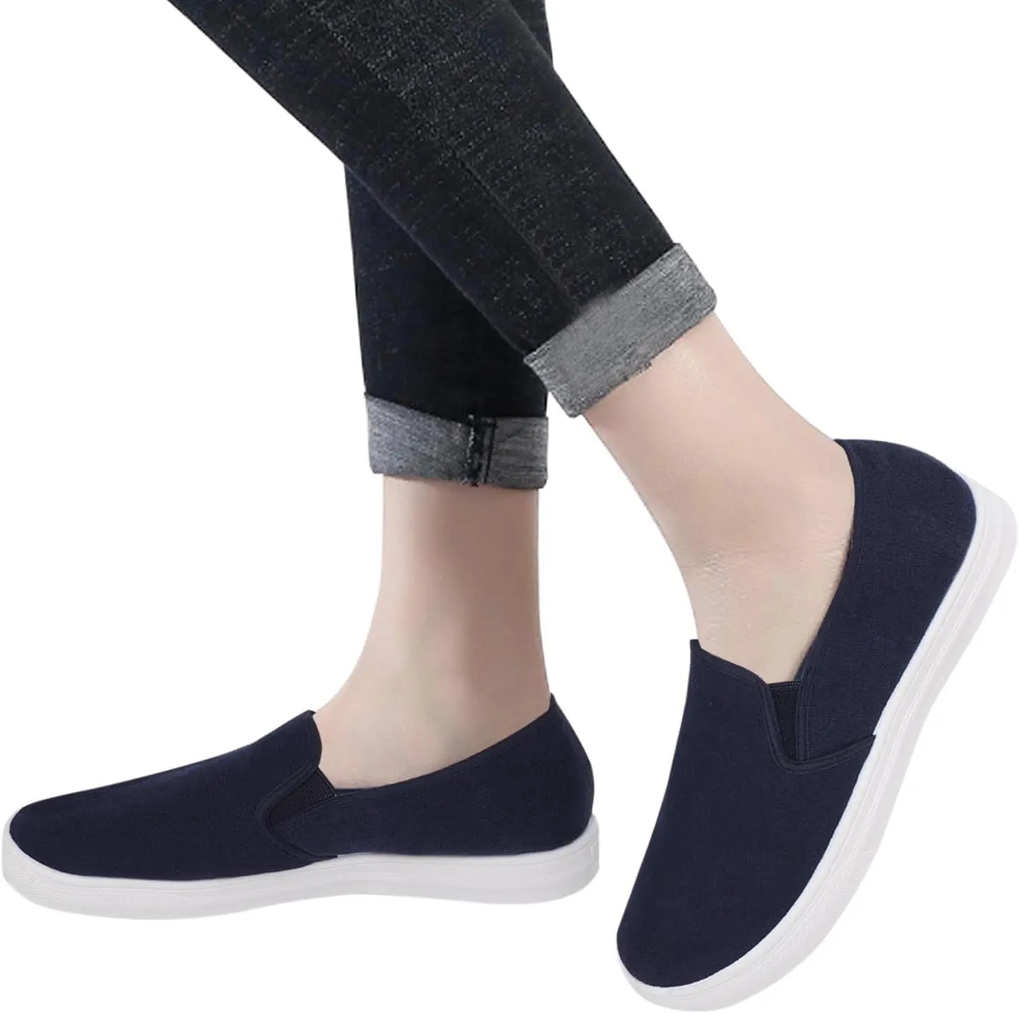 Barefoot Shoes Women Wide Women Loafers Comfortable Round Toe Flats ComfortableFashion Casual Comfy Soft Christmas Print Shoes Women Basketball Shoes for Men