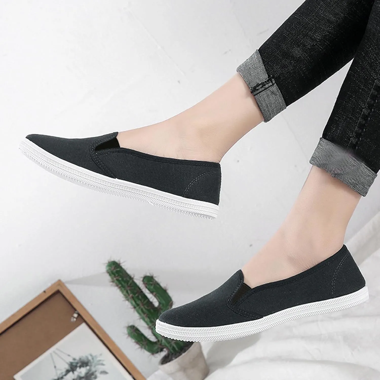 Barefoot Shoes Women Wide Women Loafers Comfortable Round Toe Flats ComfortableFashion Casual Comfy Soft Christmas Print Shoes Women Basketball Shoes for Men