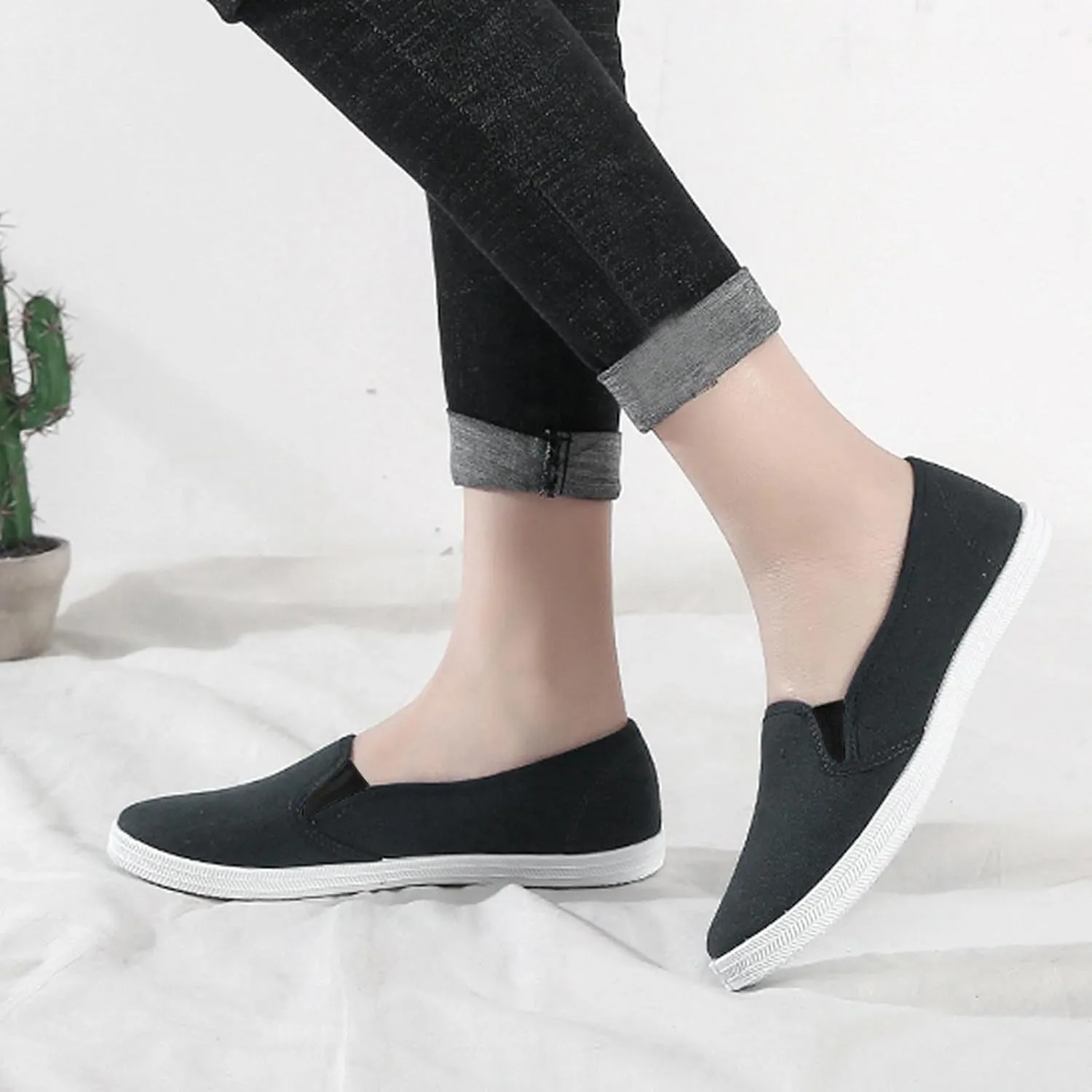 Barefoot Shoes Women Wide Women Loafers Comfortable Round Toe Flats ComfortableFashion Casual Comfy Soft Christmas Print Shoes Women Basketball Shoes for Men