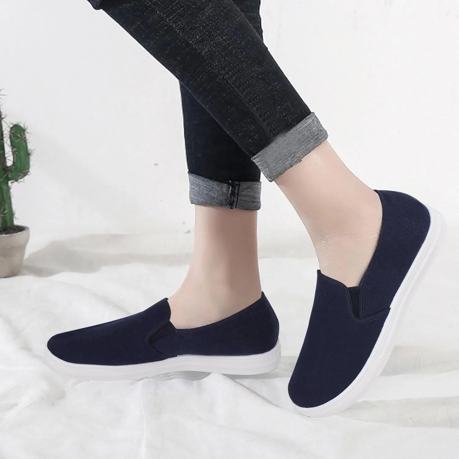 Barefoot Shoes Women Wide Women Loafers Comfortable Round Toe Flats ComfortableFashion Casual Comfy Soft Christmas Print Shoes Women Basketball Shoes for Men
