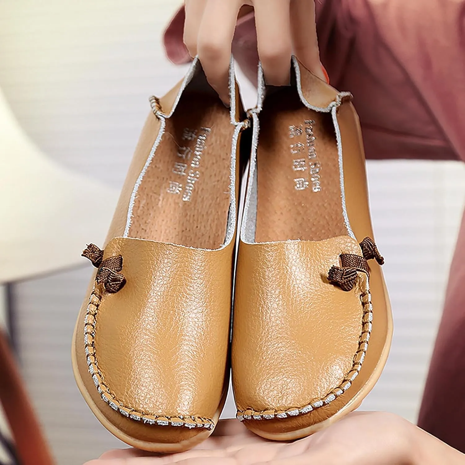 Barefoot Shoes Women Womens Sneakers Women Loafers Shoes for Work Fashion Casual Comfy Soft Christmas Tennis Shoes for Women Round Toe Flats Comfortable