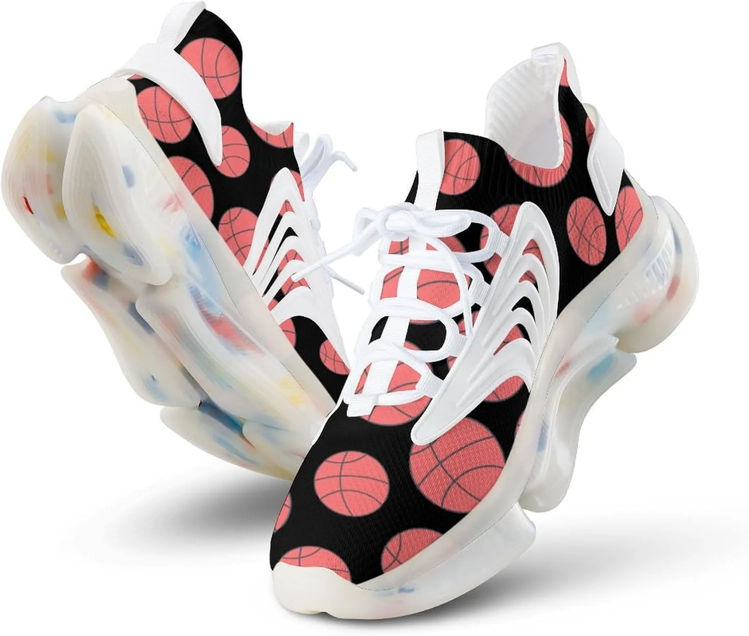 Basketball Men's Running Shoes Lightweight Walking Shoe Breathable Sneaker