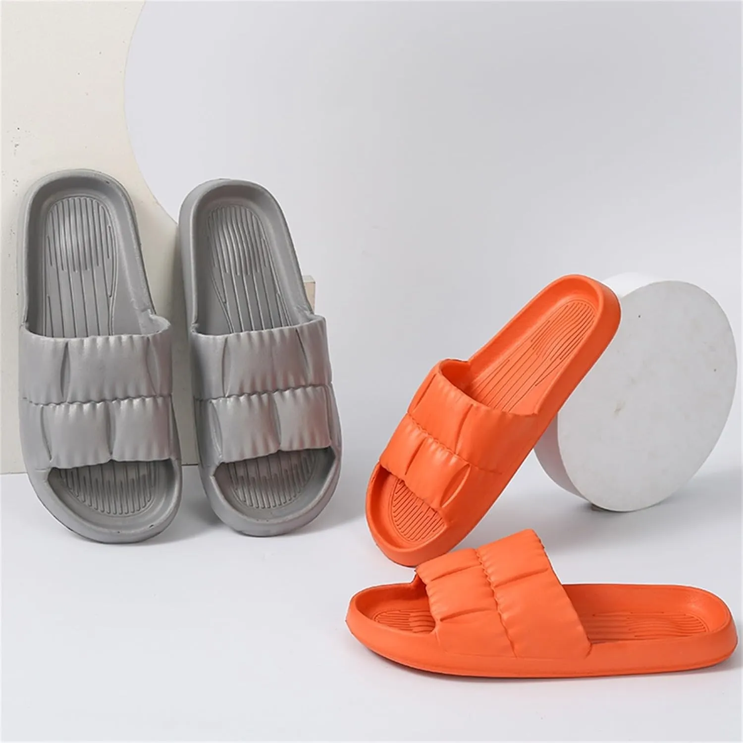 Bath Slippers Travel Slippers for Women Foldable Shower Shoes Quick Drying Sandals Indoor and Outdoor
