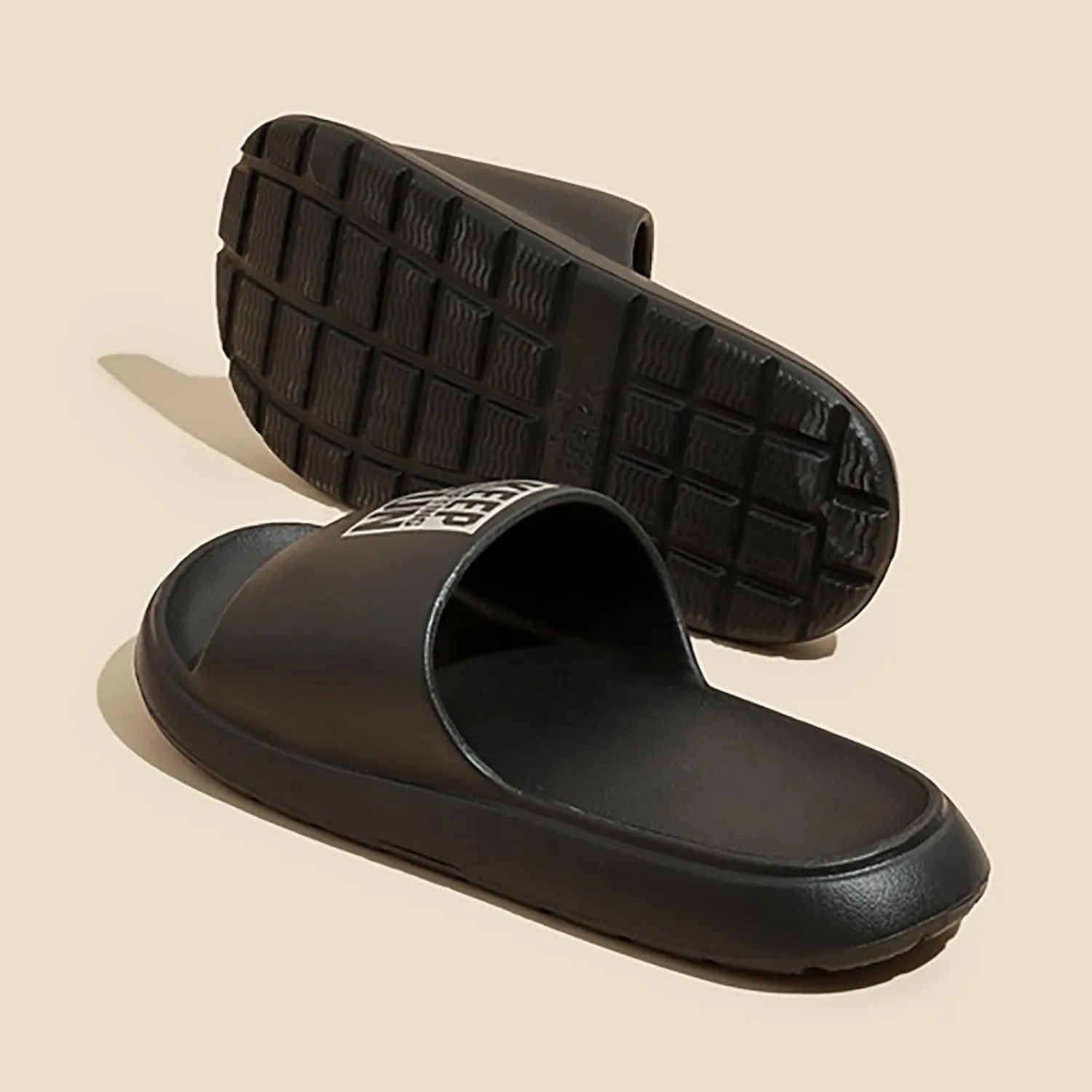 Bathroom Slippers Men Shower Shoes Women Mens Slippers Womens Slides Bathroom Non Slip Ultra Comfort