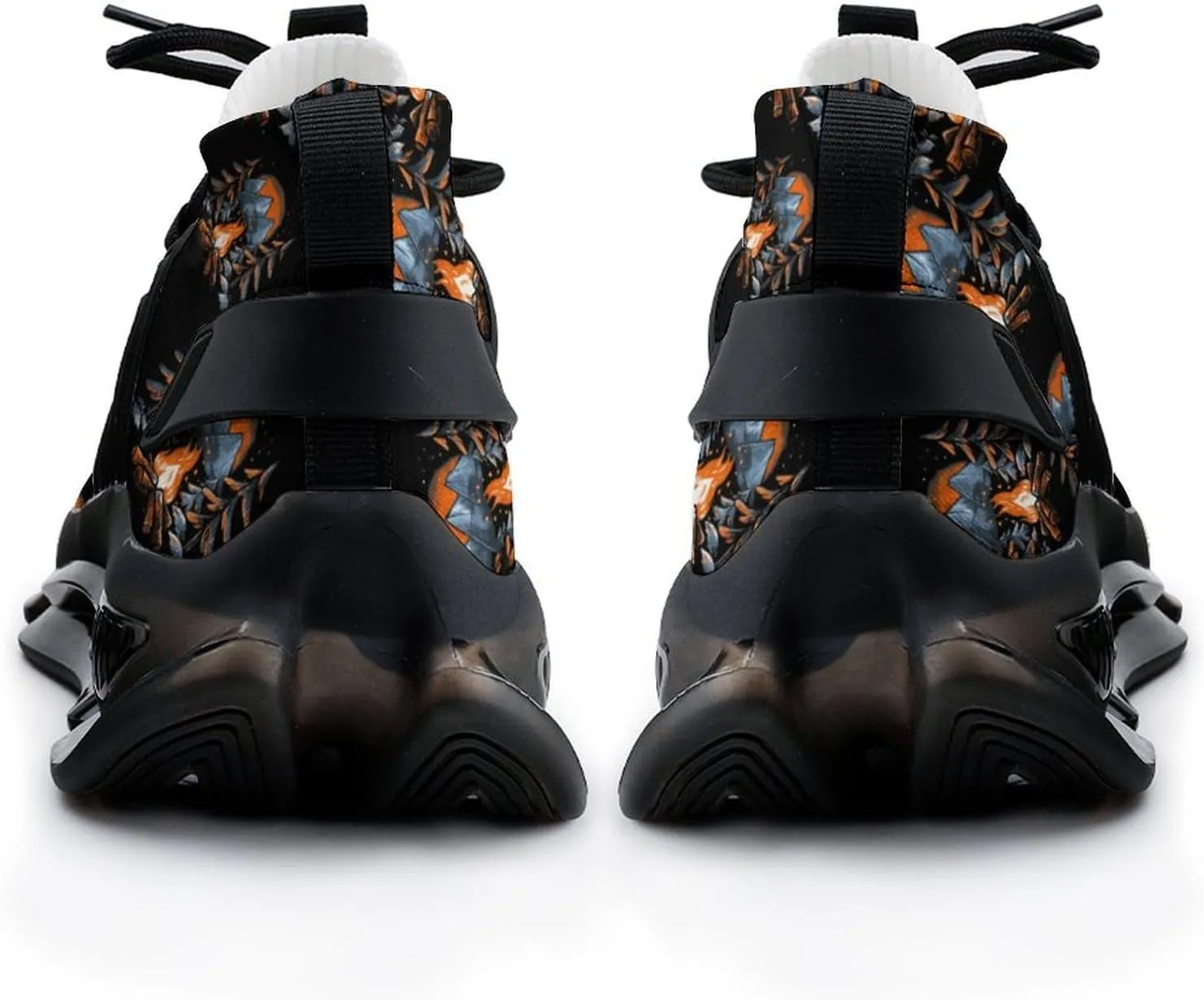 Camping Campfire Bonfire Woods Men's Running Shoes Lightweight Walking Shoe Breathable Sneaker