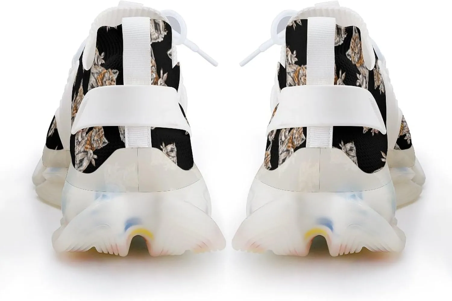Cat and Bunnies Men's Running Shoes Lightweight Walking Shoe Breathable Sneaker