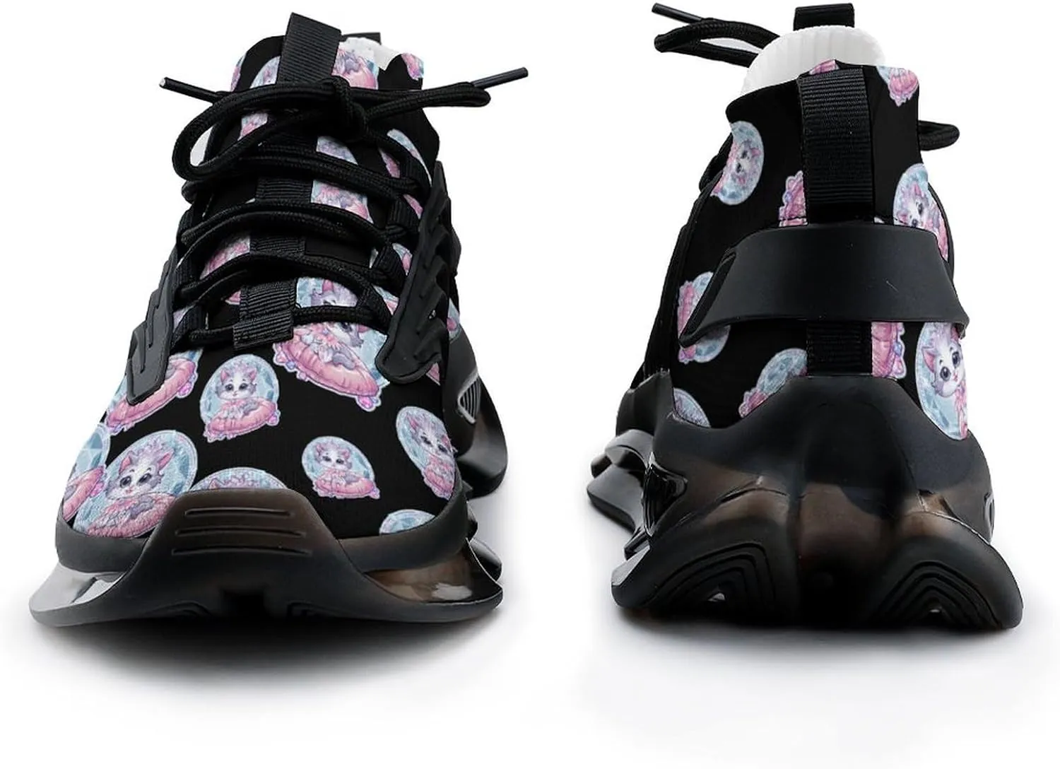 Cat Cute Princess Men's Running Shoes Lightweight Walking Shoe Breathable Sneaker