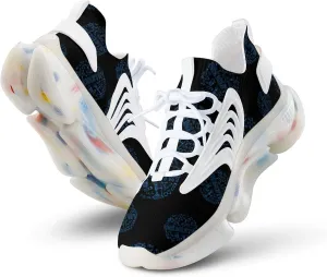 Chemical Experimental Equation Men's Running Shoes Lightweight Walking Shoe Breathable Sneaker