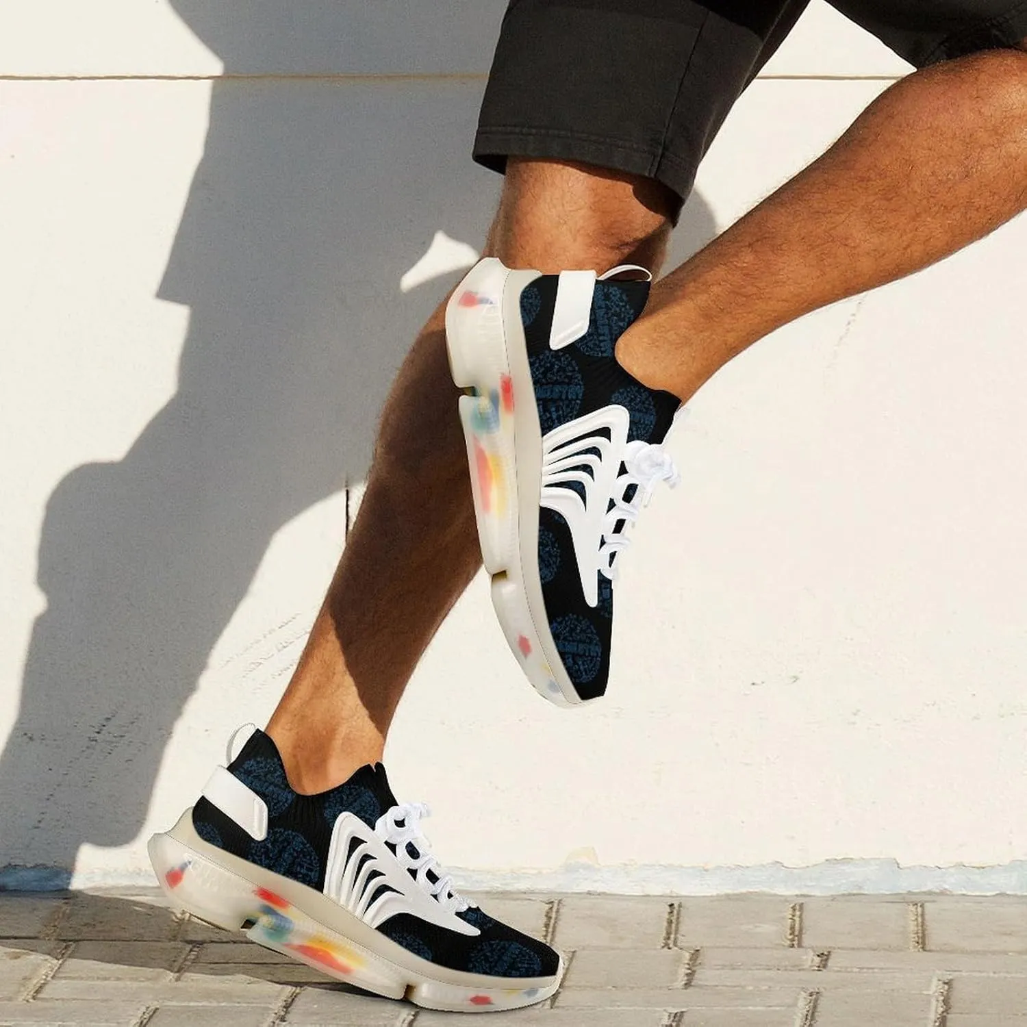 Chemical Experimental Equation Men's Running Shoes Lightweight Walking Shoe Breathable Sneaker