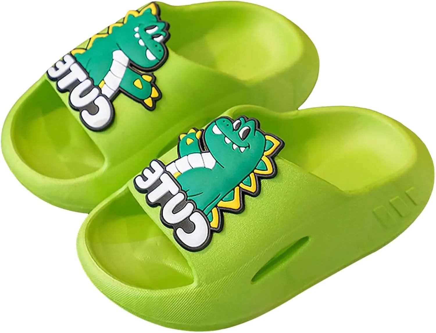 Classic Open Toe Flat Sandals Boys And Girls Slippers Comfortable Soft Sole Thick Bottom Non Slip Home Cute Cartoon Slippers