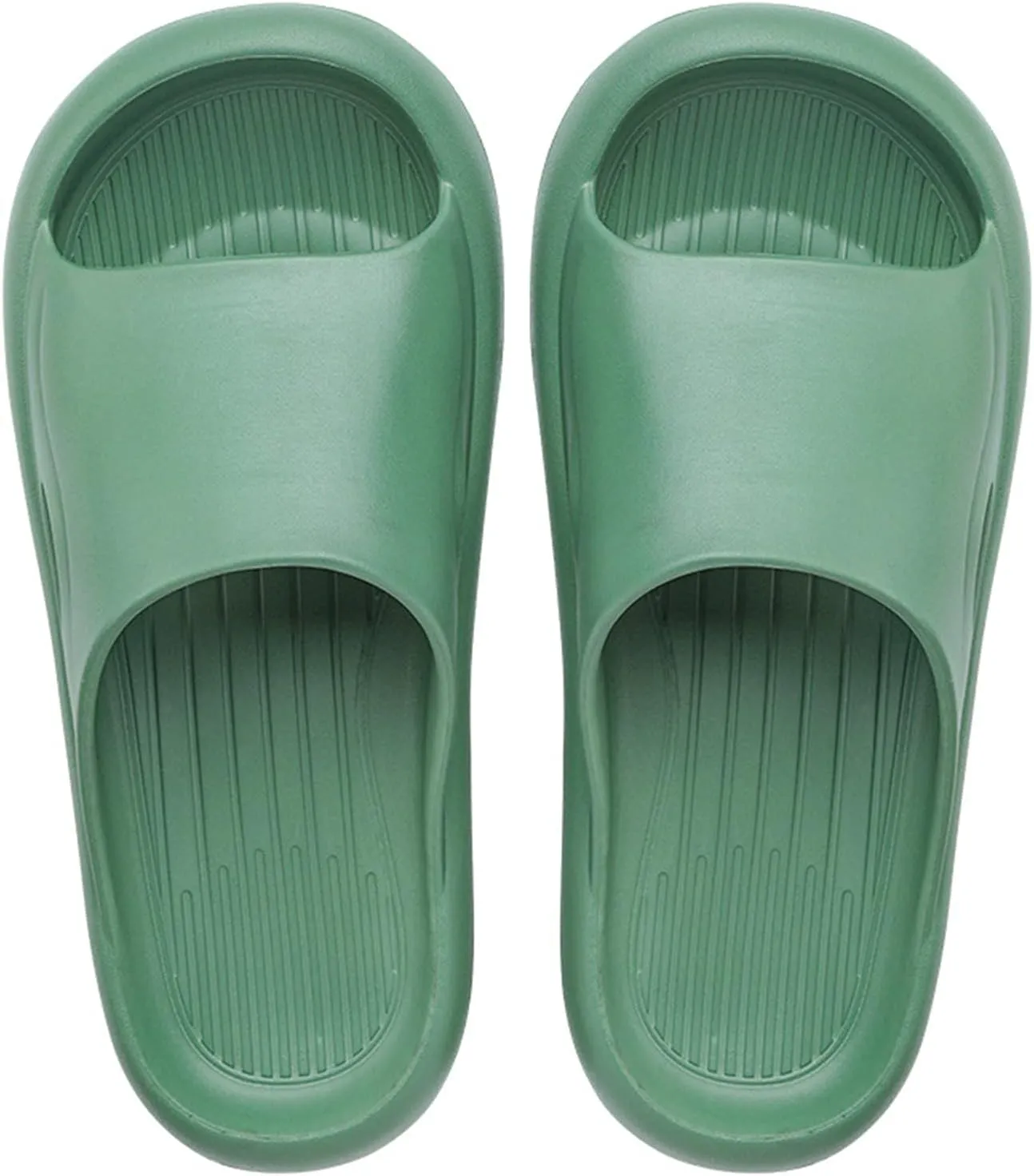 Cloud Slides Men's Athletic Outdoor Sandals Slides Non Slip Quick Drying Bathroom Slippers for Women Men