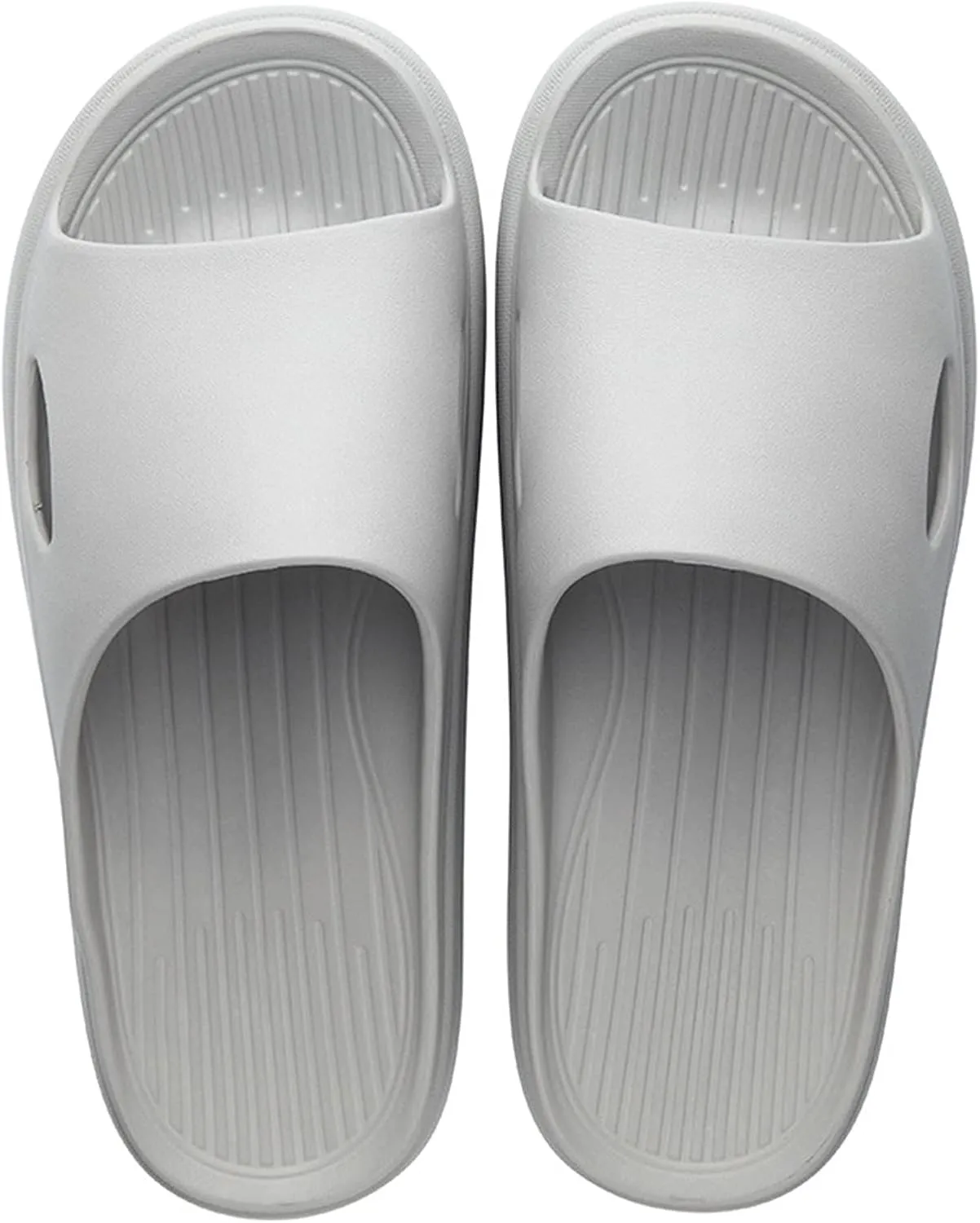 Cloud Slides Men's Athletic Outdoor Sandals Slides Non Slip Quick Drying Bathroom Slippers for Women Men