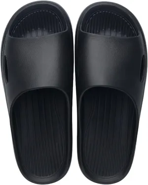 Cloud Slides Men's Athletic Outdoor Sandals Slides Non Slip Quick Drying Bathroom Slippers for Women Men