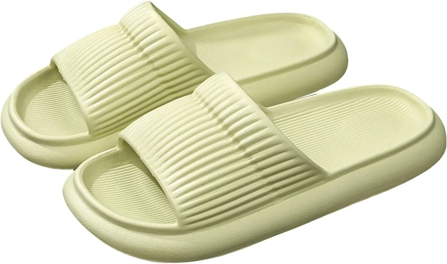 Cloud Slides Shower Shoes for Living Room Pool Beach Spa Public Showers Pillow Slippers for Women and Men