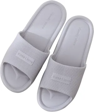 Cloud Slippers for Men Slides for Women Mens Shower Shoes Shower Shoes Women Indoor Living Room Travel Slippers