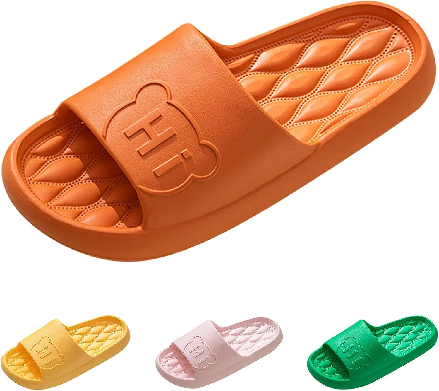 Cloud Slippers for Men Slides for Women Mens Slides Shower Shoes Women Beach Quick Drying Spa Slippers