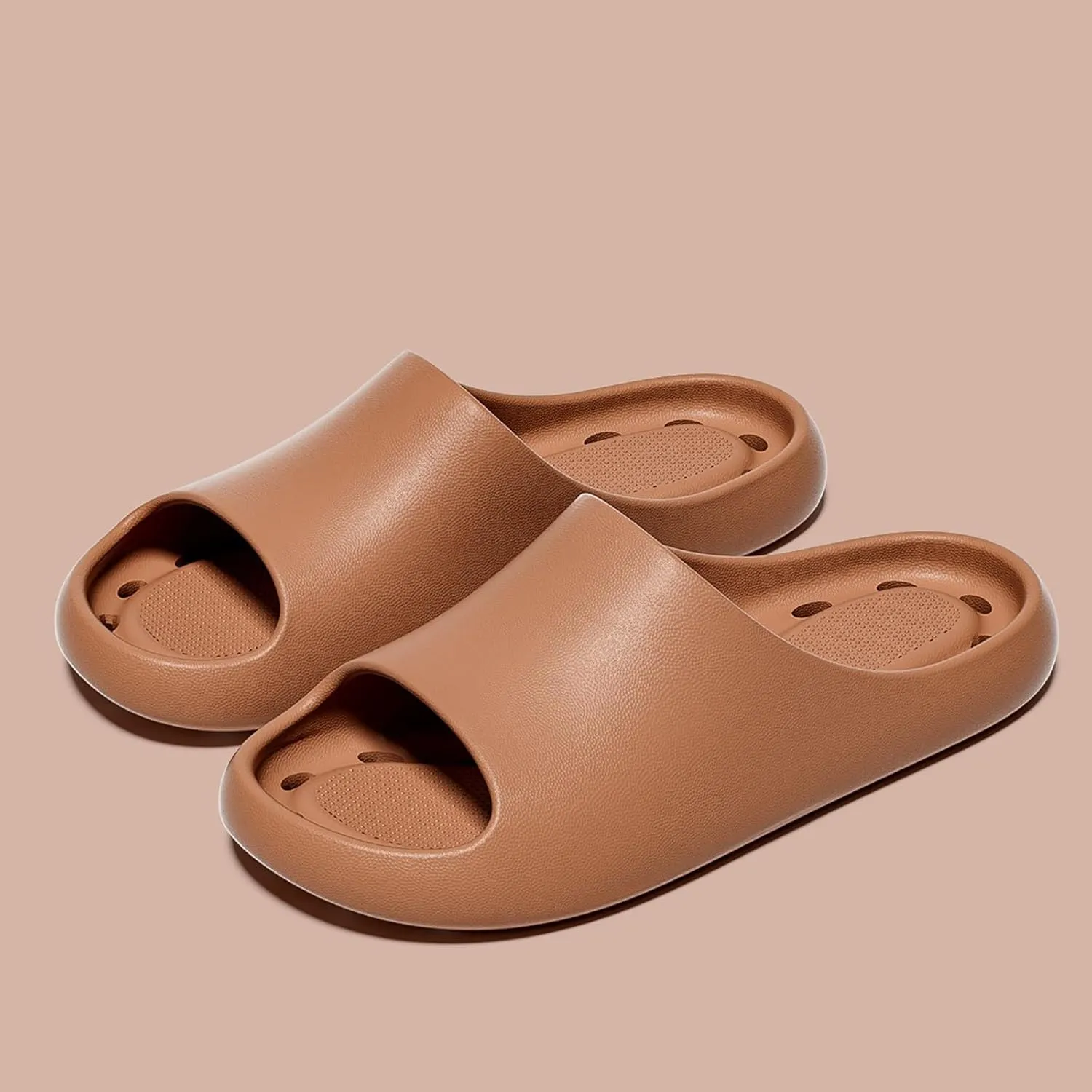 Cloud Slippers for Men Slides for Women Mens Slides Shower Shoes Women Public Drainage Hole Non Slip Slippers