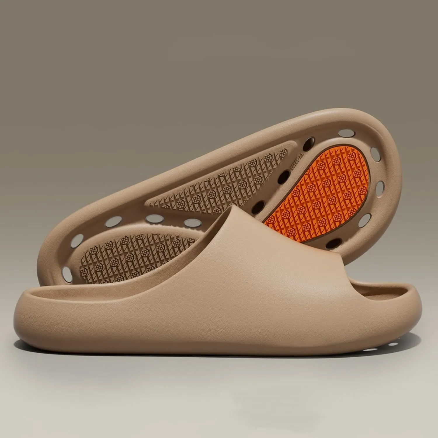 Cloud Slippers for Men Slides for Women Mens Slides Shower Shoes Women Public Drainage Hole Non Slip Slippers