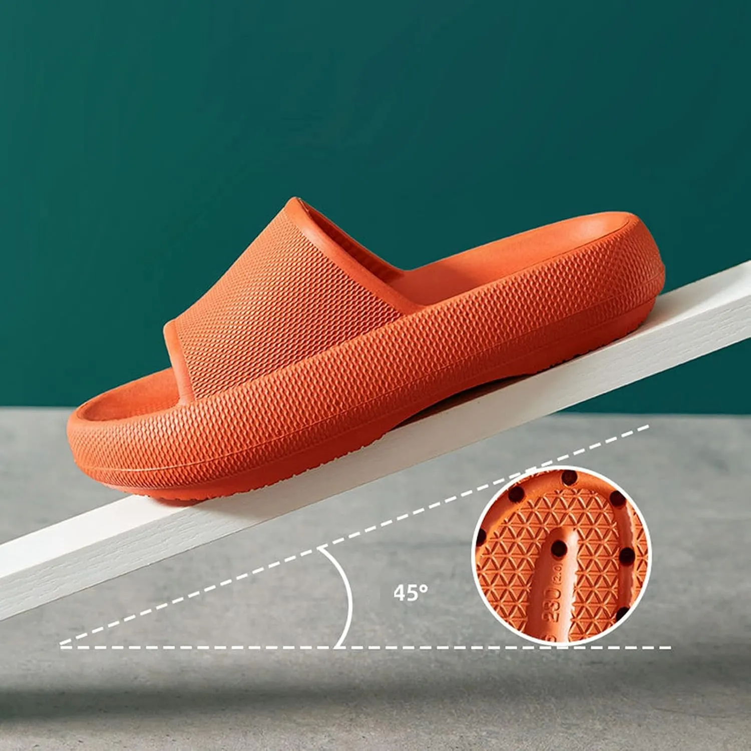 Cloud Slippers for Men Slides for Women Slides Men Womens Lightweight Drainage Hole Beach Slippers