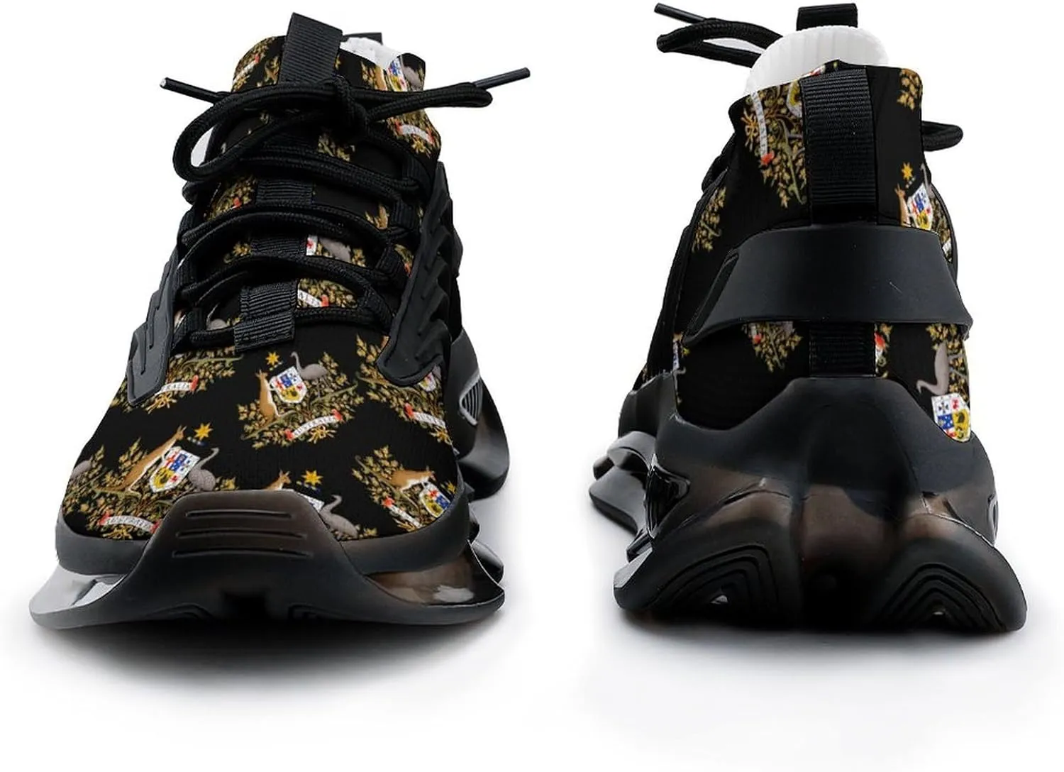 Coat of Arms of Australia Men's Running Shoes Lightweight Walking Shoe Breathable Sneaker