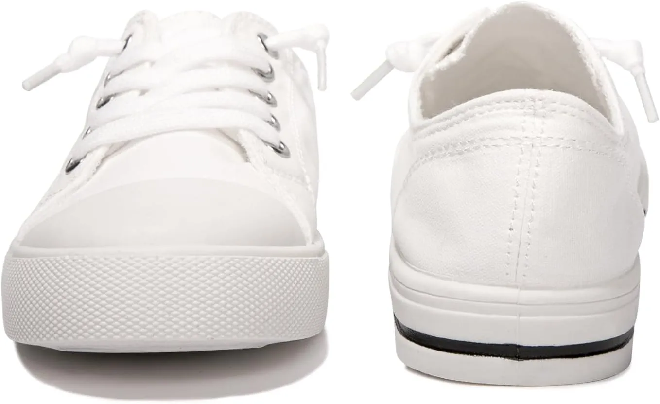 Colgo All-Day Comfort Slip On Sneakers Women - Breathable Canvas, Non-Lace Design, Easy-to-Clean Tennis Shoes Women's Fashion Sneakers