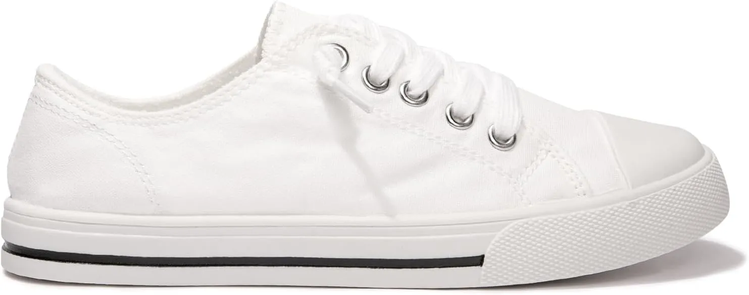 Colgo All-Day Comfort Slip On Sneakers Women - Breathable Canvas, Non-Lace Design, Easy-to-Clean Tennis Shoes Women's Fashion Sneakers