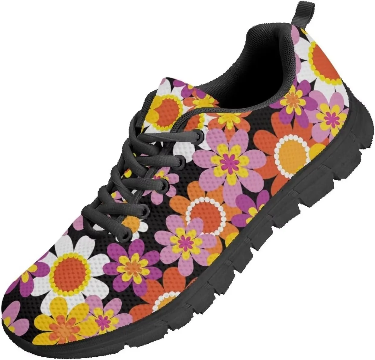 Coloranimal Gym Sports Athletic Trail Sneakers Comfort Go Easy Walking Lace-up Footwear…