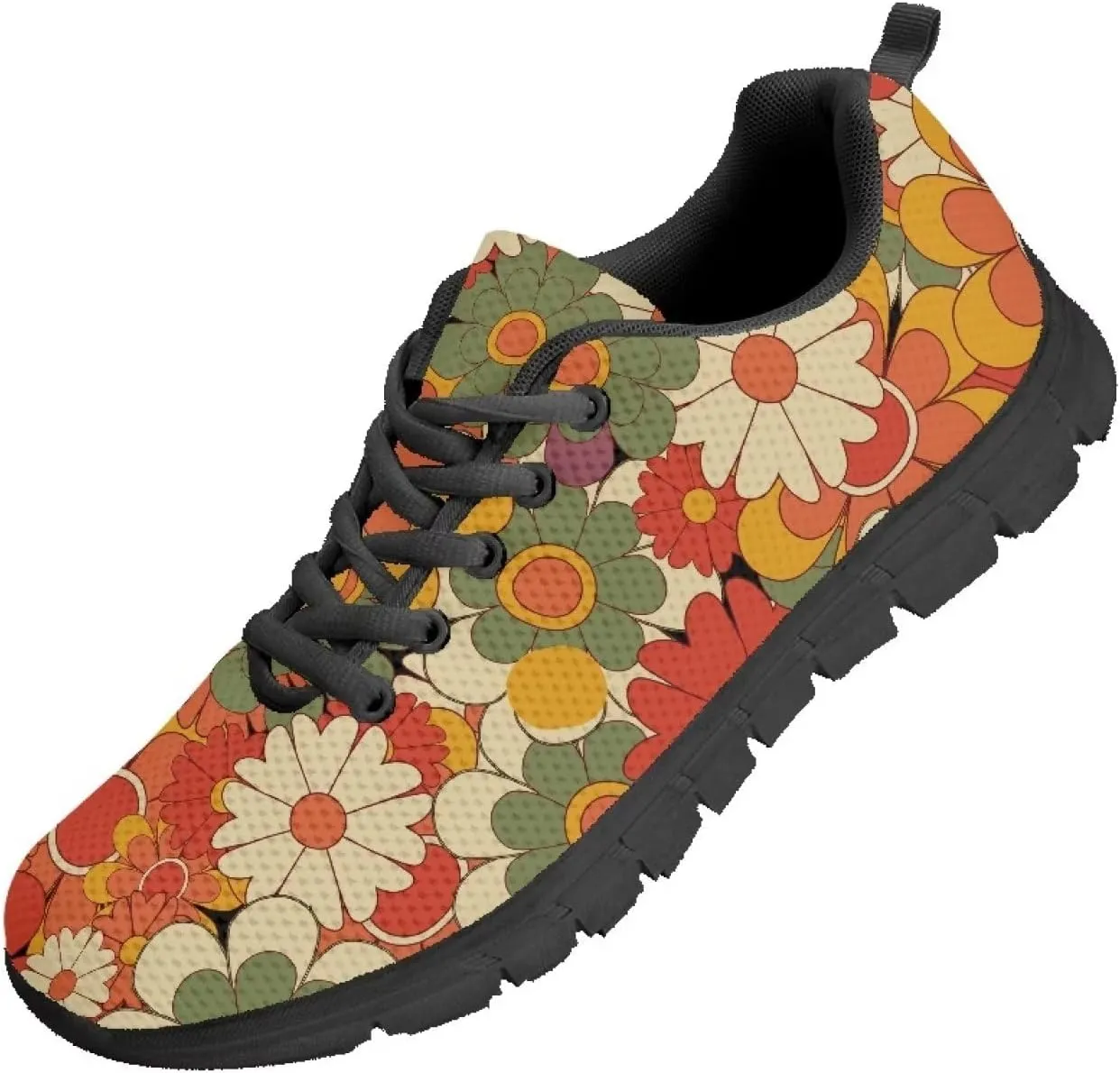 Coloranimal Gym Sports Athletic Trail Sneakers Comfort Go Easy Walking Lace-up Footwear…