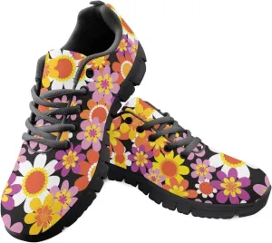 Coloranimal Gym Sports Athletic Trail Sneakers Comfort Go Easy Walking Lace-up Footwear…