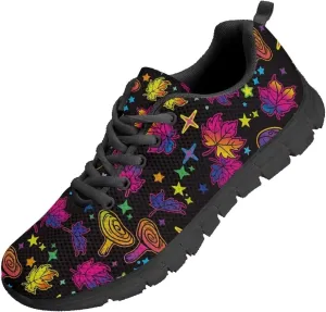 Coloranimal Womens Running Shoes Comfortable Breathable Go Easy Walking Lightweight Sneakers