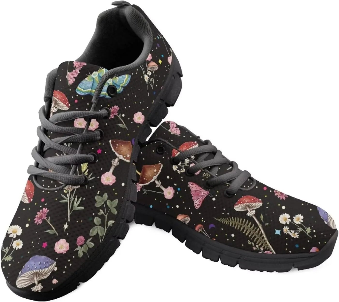Coloranimal Womens Running Shoes Comfortable Breathable Go Easy Walking Lightweight Sneakers