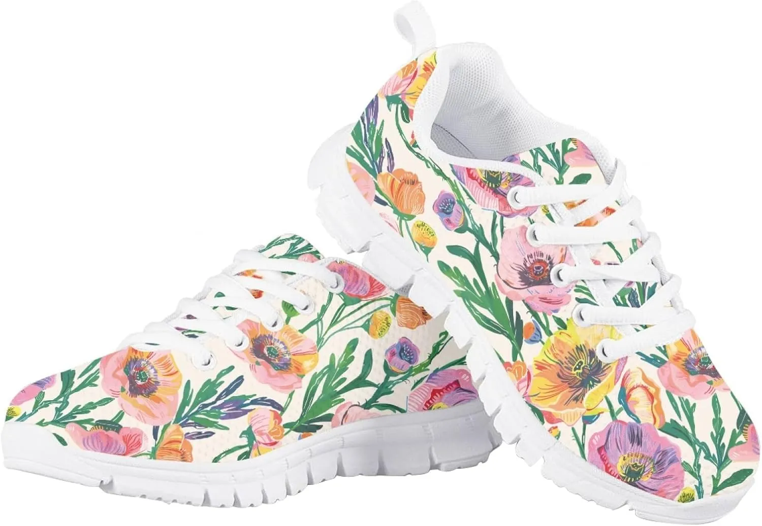 Cumagical Kids Comfortable Easy On Breathable Lightweight Athletic Shoes for Boys Girls