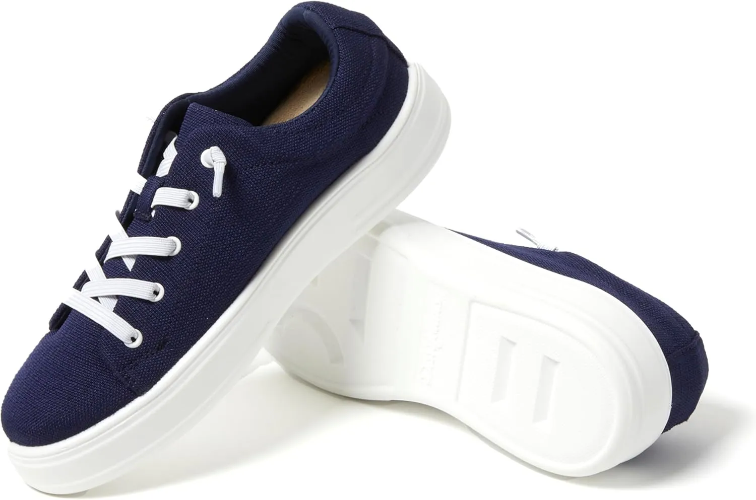 Dearfoams Women's Shoes-Mabel Lightweight Comfortable Easy Slip on Sneaker with Arch Support