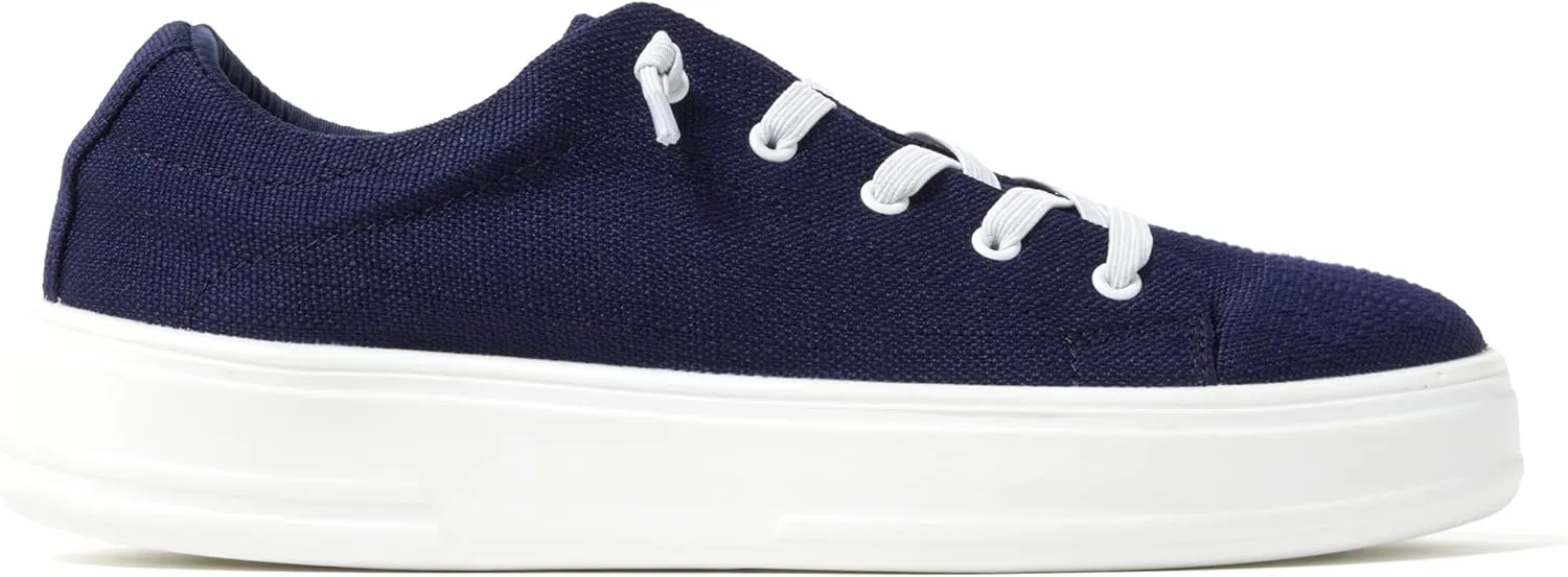 Dearfoams Women's Shoes-Mabel Lightweight Comfortable Easy Slip on Sneaker with Arch Support