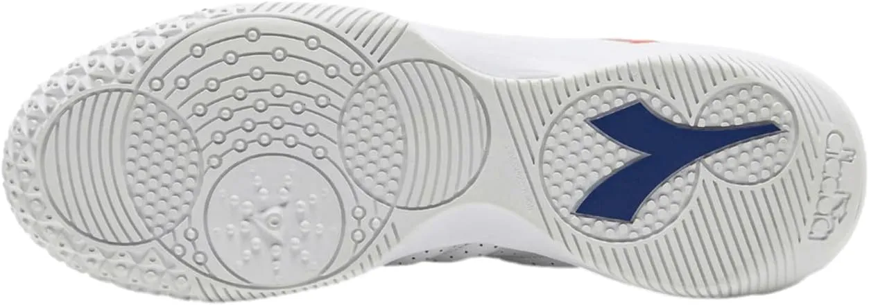 Diadora Brasil Sala Cup Men's Indoor Soccer Shoes - Soft Leather Interior, Breathable Mesh Exterior, Optimum Grip for Futsal