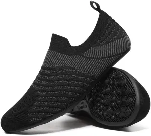 ditont Non-Slip Indoor House Slippers Lightweight Comfortable Grip House Home Shoes for Men Women