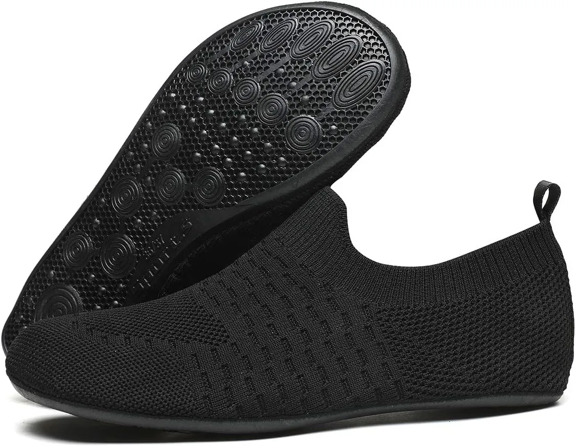 ditont Non-Slip Indoor House Slippers Lightweight Comfortable Grip House Home Shoes for Men Women