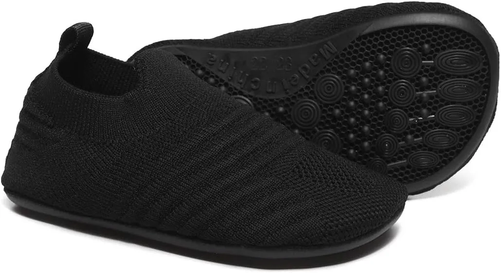 ditont Toddler Slippers Non-Slip Lightweight Comfortable Kids Indoor Grip House Home Shoes for Boys Girl
