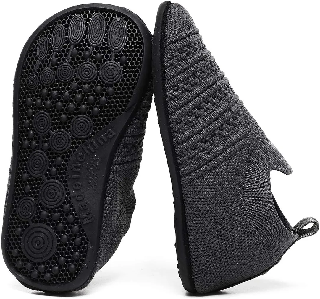 ditont Toddler Slippers Non-Slip Lightweight Comfortable Kids Indoor Grip House Home Shoes for Boys Girl